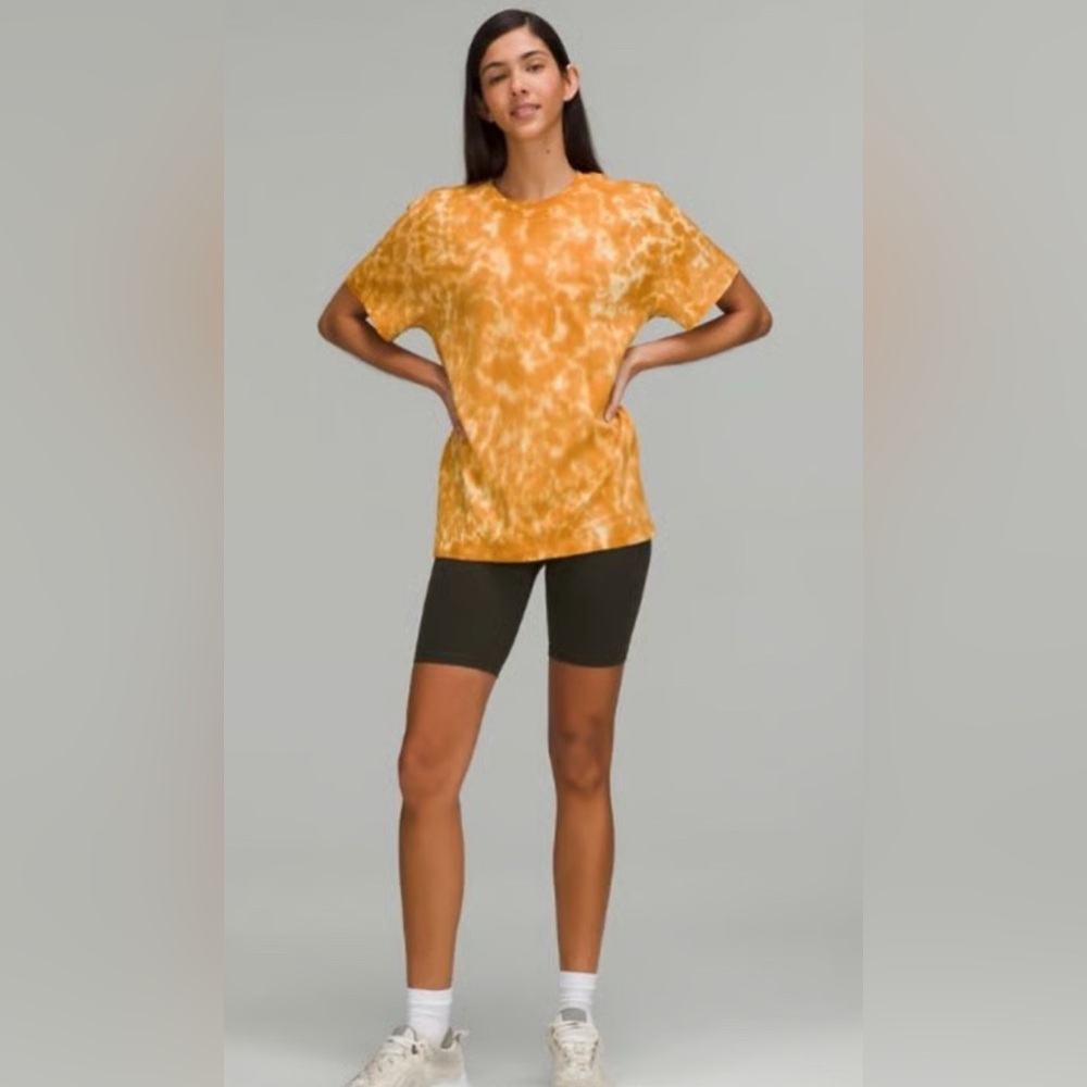 Lululemon All Yours Tee in Tie Dye